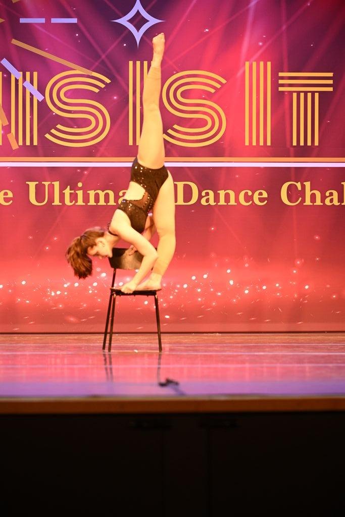 Dancer performing on stage at This Is It